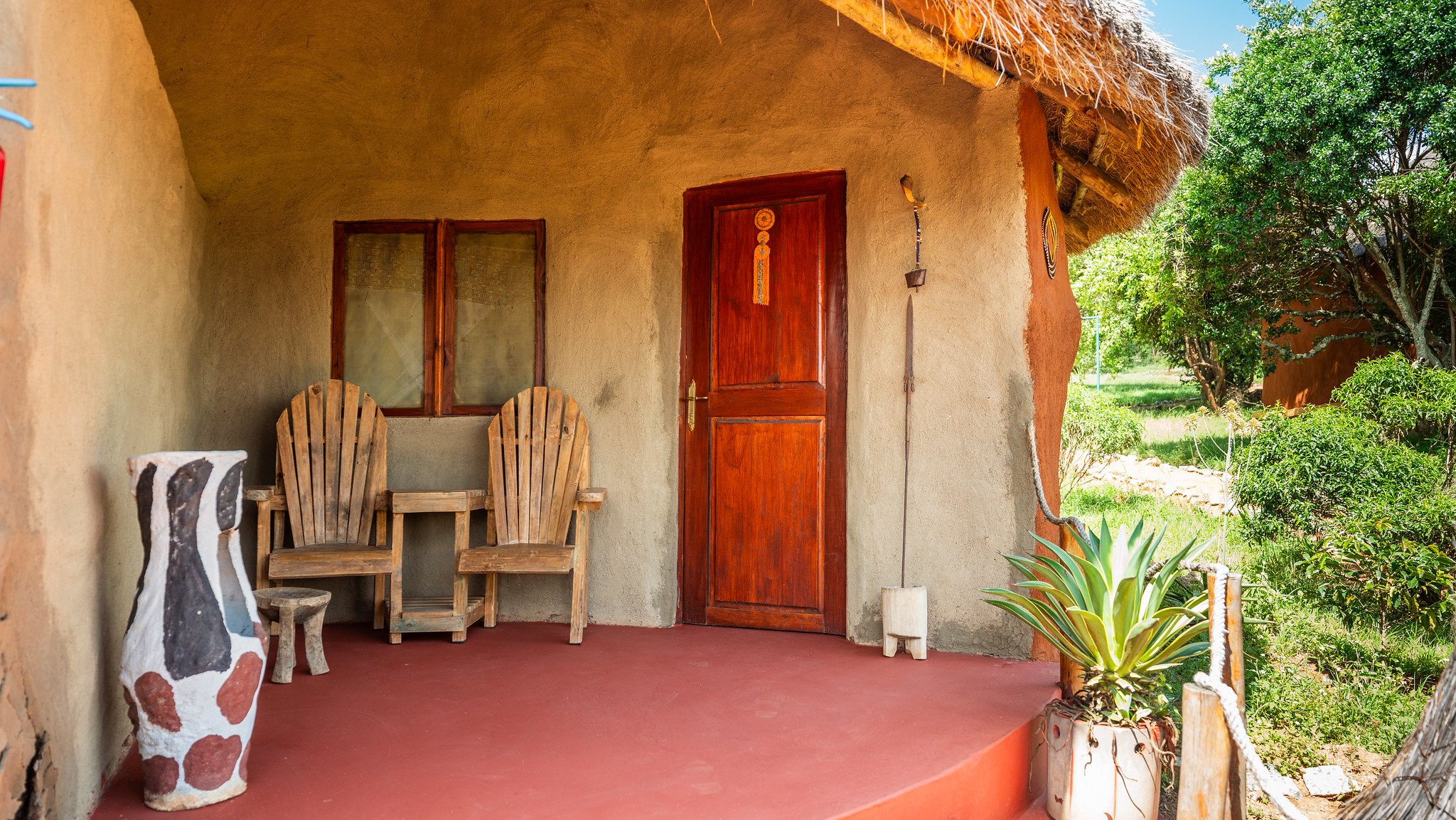 Africa Safari Maasai Boma - Safari Comfort Family Bungalow - outside
