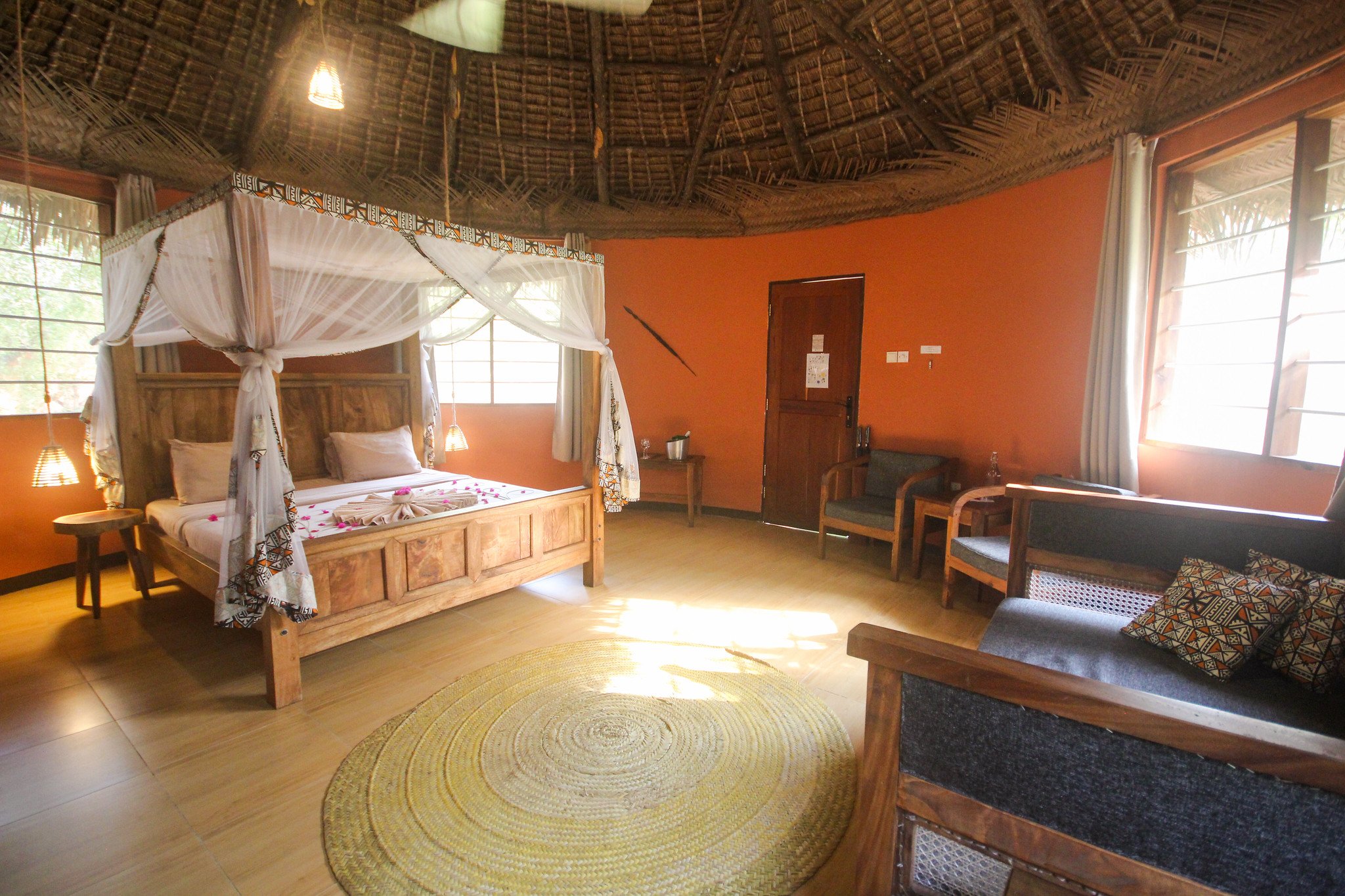 Africa Safari Selous Banda Bungalow Room3