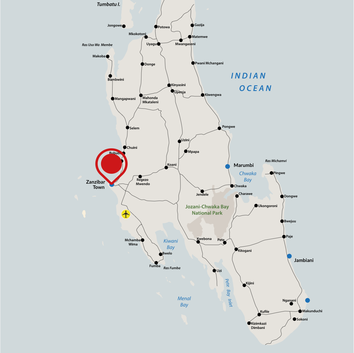 Beach Safari - Accommodations - Shaba Boutique Hotel - Map 16.JPEG