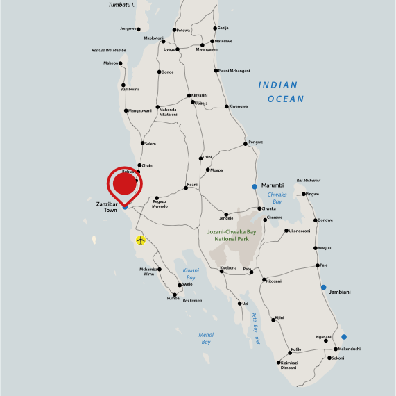 Shaba Boutique Hotel - Map 16
