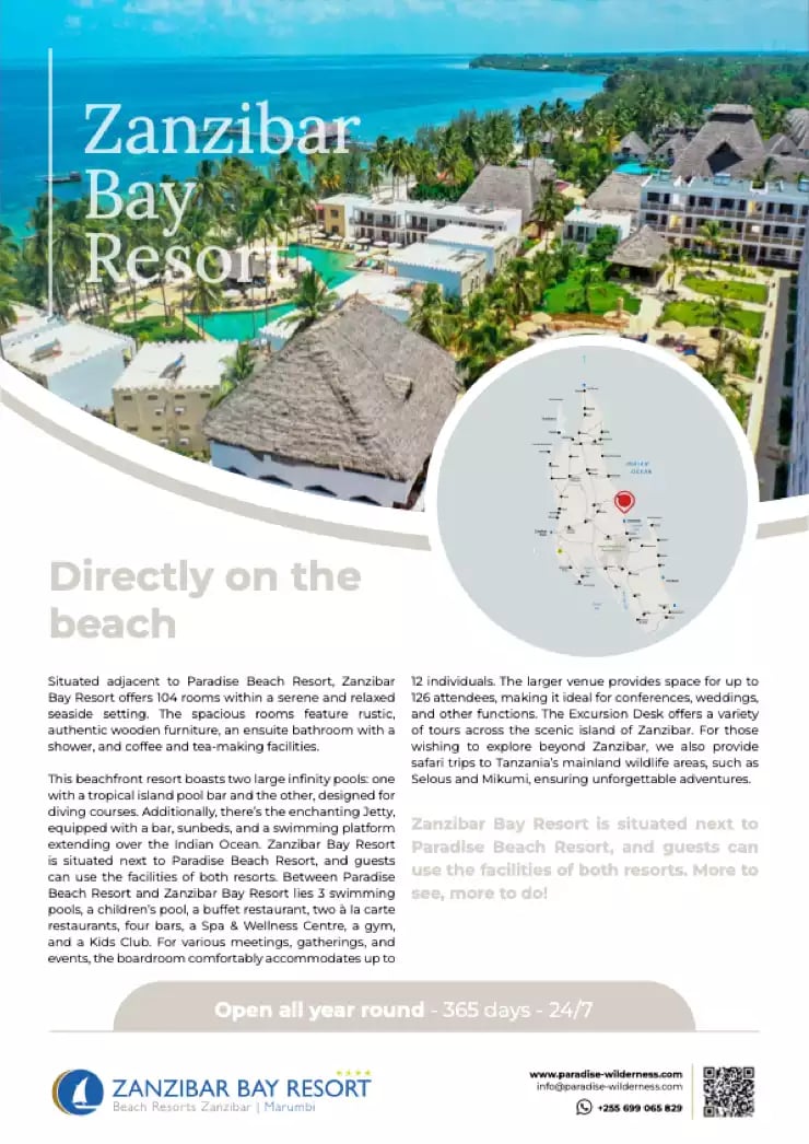 Zanzibar Bay Fact Sheet