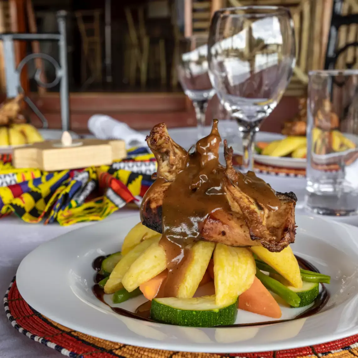 Beach Safari - Accommodation - Facilities - Restuarant and Bar - Africa Safari Maasai Boma - Image.web.p