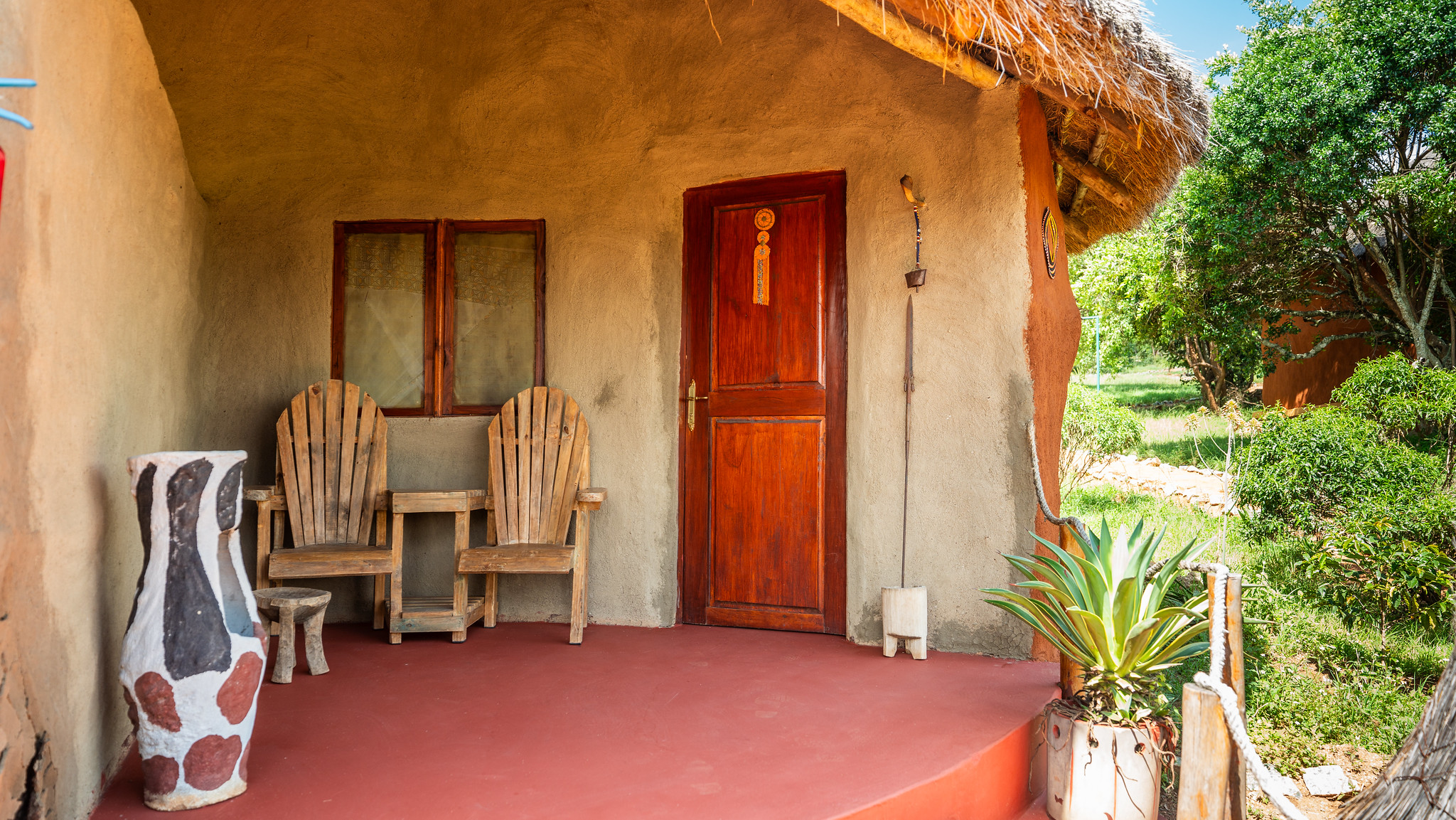 Africa Safari Maasai Boma - Safari Comfort Family Bungalow - outside