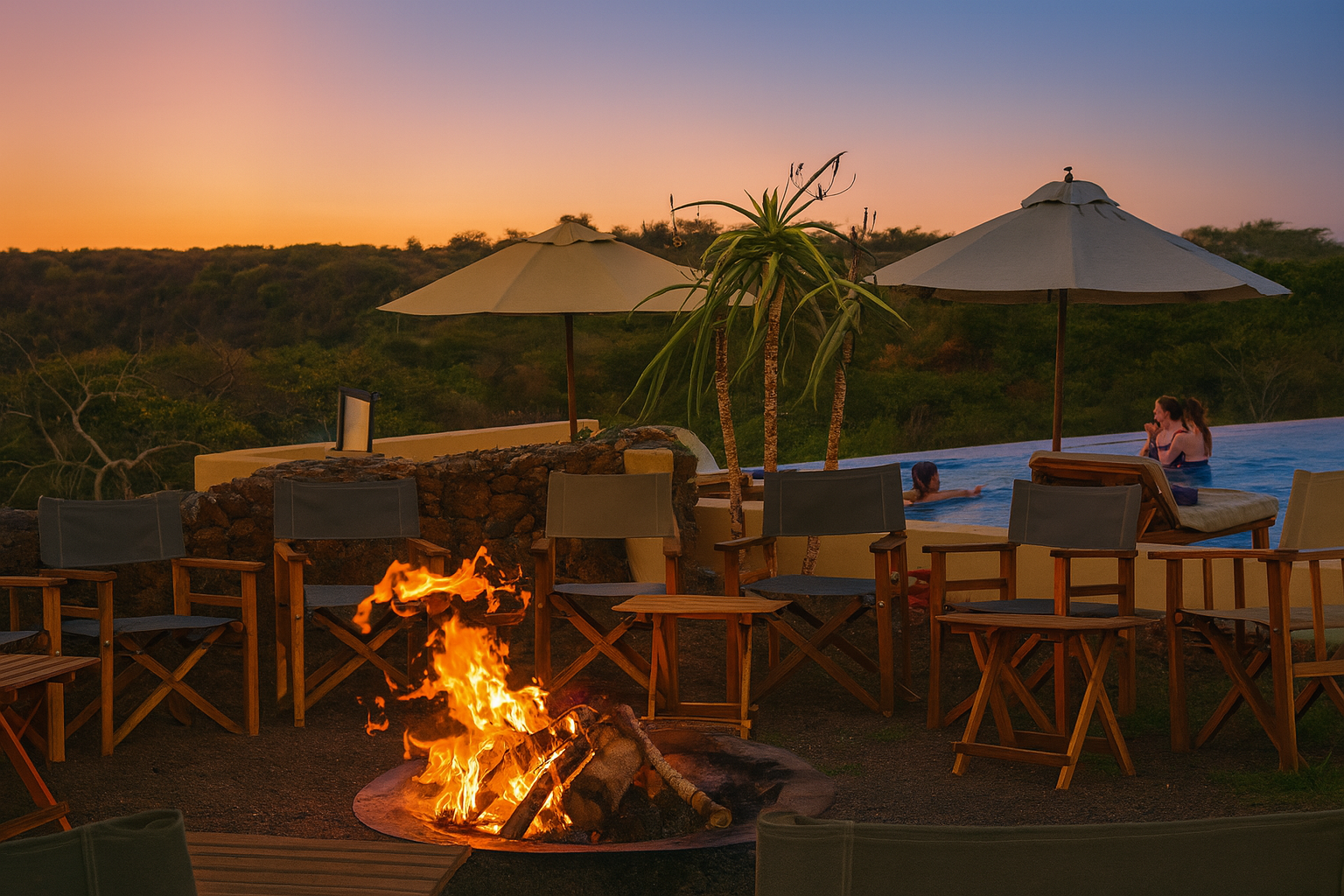 Africa Safari Manyara Escarpment | Boma Night