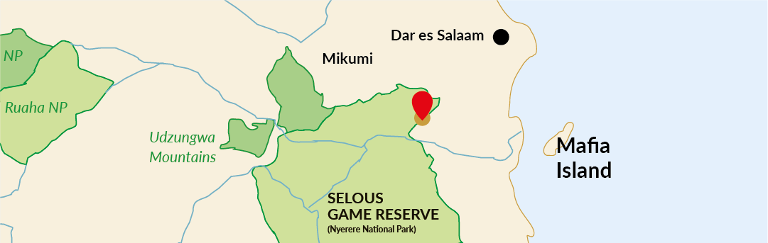Africa Safari Selous Map_Newsletter