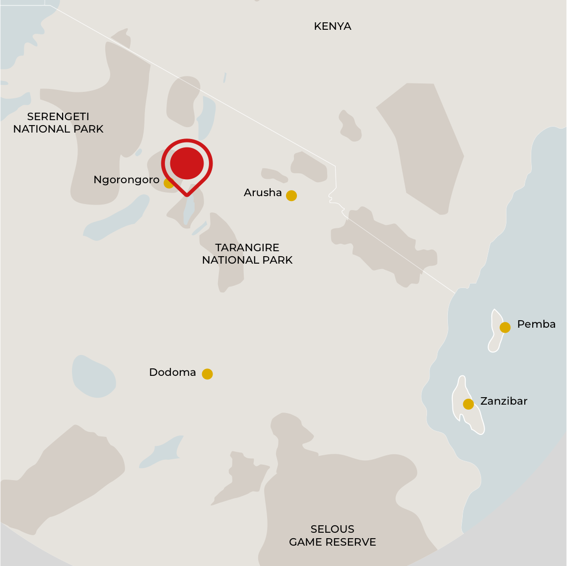 Beach Safari - Accommodations - Africa Safari Karatu - Map 03.JPEG