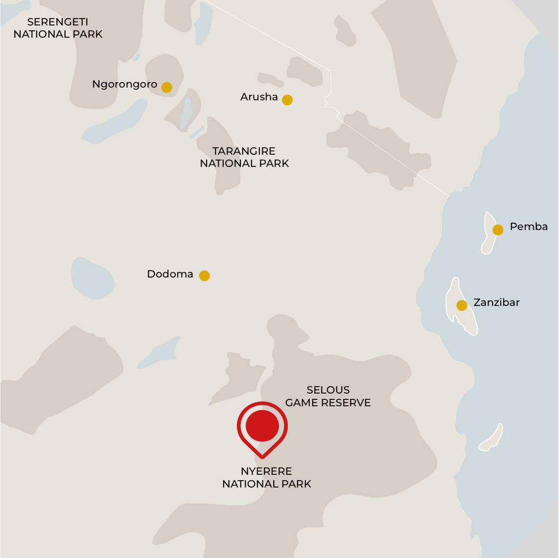 Beach Safari - Accommodations - Africa Safari Nyerere - Map 07.PNG