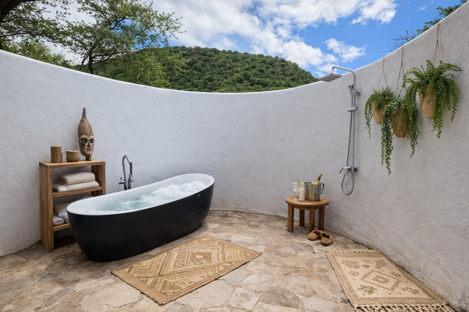 luxury-glamping Bathroom